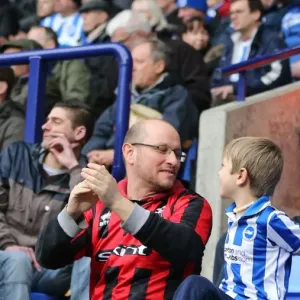 Brighton and Hove Albion Fans Unwavering Passion at Bolton Wanderers Championship Match, 28th February 2015