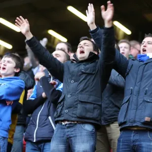 Brighton and Hove Albion Fans Unwavering Support at Charlton Athletic (10 January 2015) Brighton and Hove Albion Fans Unwavering Support at Charlton Athletic (10 January 2015)