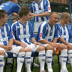 Brighton and Hove Albion FC 2006-07 Team Photocall