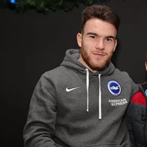 Brighton & Hove Albion FC: 2019/20 Season - Neal Maupay, Dale Stephens, Aaron Connolly, and Adam Webster's Player Signing Session at Amex Stadium