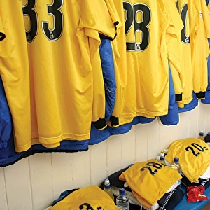 Brighton & Hove Albion FC Away Dressing Room at Chesterfield (2003-04)