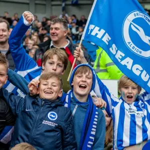 Brighton and Hove Albion FC: Championship Victory Celebration vs. Derby County (02MAY16)