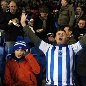 Brighton & Hove Albion FC: Electric Atmosphere at the Amex Stadium - 2013-14 Season (Barnsley Game)
