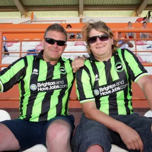 Brighton and Hove Albion FC: Electric Atmosphere in the Stands - Portugal Pre-season 2011-12