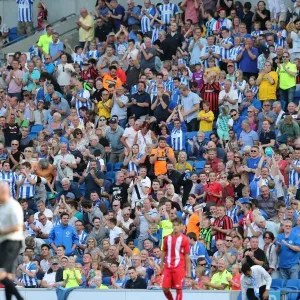 Brighton and Hove Albion FC Fans in Full Swing: Pre-season Friendly Against Sevilla FC, August 2015 (Sevilla 02AUG15) Brighton and Hove Albion FC Fans in Full Swing: Pre-season Friendly Against Sevilla FC, August 2015 (Sevilla 02AUG15)