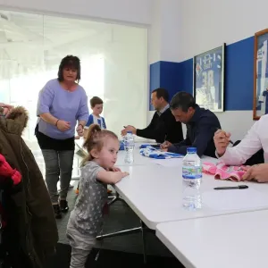 Brighton & Hove Albion FC: Meet and Greet with Chris Hughton, Colin Calderwood, Leon Best, and Christian Walton (17FEB15) Brighton & Hove Albion FC: Meet and Greet with Chris Hughton, Colin Calderwood, Leon Best, and Christian Walton (17FEB15)
