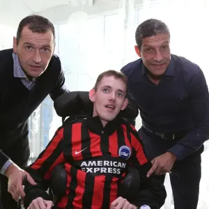 Brighton & Hove Albion FC: Meet and Greet with Chris Hughton, Colin Calderwood, Leon Best, and Christian Walton (17FEB15) Brighton & Hove Albion FC: Meet and Greet with Chris Hughton, Colin Calderwood, Leon Best, and Christian Walton (17FEB15)
