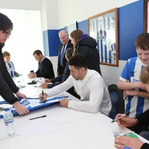 Brighton & Hove Albion FC: Meeting the Team - Chris Hughton, Colin Calderwood, Leon Best, and Christian Walton (17FEB15) Brighton & Hove Albion FC: Meeting the Team - Chris Hughton, Colin Calderwood, Leon Best, and Christian Walton (17FEB15)