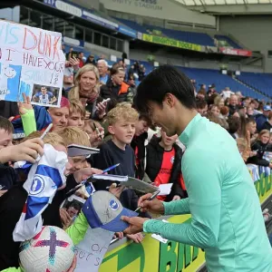 Brighton & Hove Albion FC: Open Training at American Express Community Stadium, 11APR23