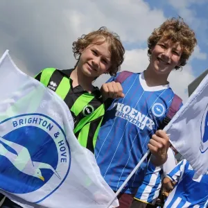 Brighton & Hove Albion FC: A Sea of Supporters at the 2013 Club Shop Signing Event