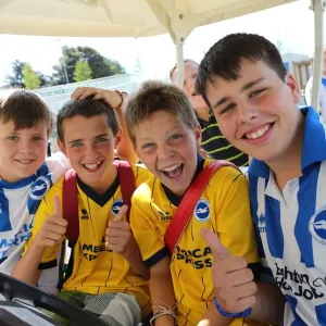 Brighton & Hove Albion FC: September 2013 Club Shop Signing Event - Fan Interaction