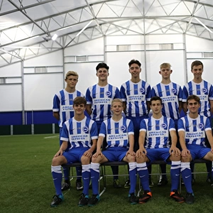 Brighton & Hove Albion FC U16 Team: 2015-16 Academy Annual Photoshoot