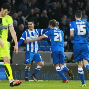 Brighton and Hove Albion: James Wilson's Dramatic Winning Goal vs. Huddersfield Town (Sky Bet Championship, 23rd January 2016) Brighton and Hove Albion: James Wilson's Dramatic Winning Goal vs. Huddersfield Town (Sky Bet Championship, 23rd January 2016)