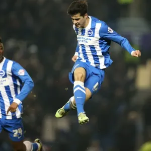 Brighton and Hove Albion: Joao Teixeira Scores Thrilling Goal Against Ipswich Town (January 2015)