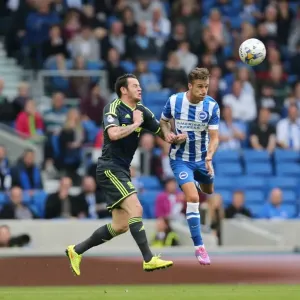 Brighton & Hove Albion: Joe Bennett Clears Ball Amidst Middlesbrough Threats (18OCT14) Brighton & Hove Albion: Joe Bennett Clears Ball Amidst Middlesbrough Threats (18OCT14)