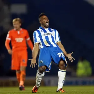 Brighton & Hove Albion: Kazenga LuaLua in Action