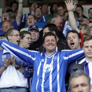Brighton & Hove Albion: League 1 Title Win - Euphoric Fans Celebrate at Walsall, April 2011 Brighton & Hove Albion: League 1 Title Win - Euphoric Fans Celebrate at Walsall, April 2011