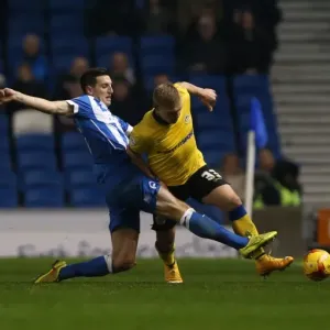 Brighton & Hove Albion: Lewis Dunk in Action Against Wigan Athletic (Nov 2014) Brighton & Hove Albion: Lewis Dunk in Action Against Wigan Athletic (Nov 2014)