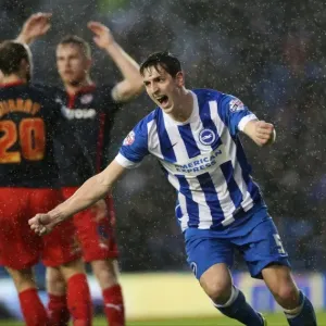 Brighton and Hove Albion: Lewis Dunk Celebrates Jake Forster-Caskey's Goal vs. Reading (26DEC14) Brighton and Hove Albion: Lewis Dunk Celebrates Jake Forster-Caskey's Goal vs. Reading (26DEC14)