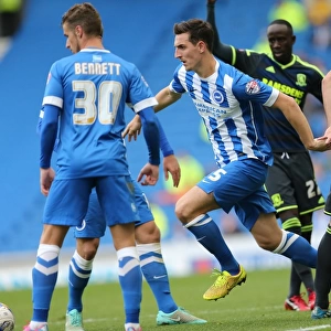 Brighton & Hove Albion: Lewis Dunk Secures Possession Against Middlesbrough