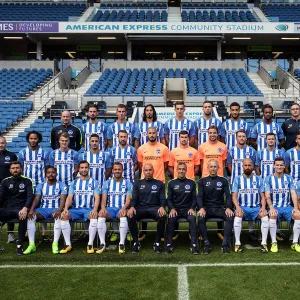 Brighton & Hove Albion Official Team Photo 2017_18 Season