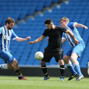 Brighton & Hove Albion: Play on the Pitch - 28 April 2015, American Express Community Stadium Brighton & Hove Albion: Play on the Pitch - 28 April 2015, American Express Community Stadium