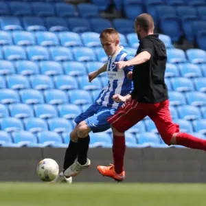 Brighton & Hove Albion: Play on the Pitch - American Express Community Stadium, 28 April 2015 Brighton & Hove Albion: Play on the Pitch - American Express Community Stadium, 28 April 2015
