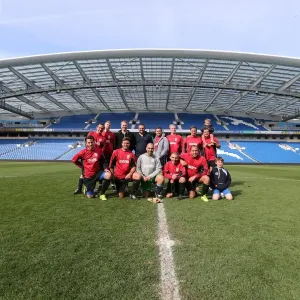 Brighton & Hove Albion: Play on the Pitch - American Express Community Stadium, 28 April 2015 Brighton & Hove Albion: Play on the Pitch - American Express Community Stadium, 28 April 2015