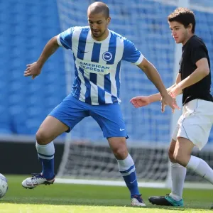 Brighton & Hove Albion: Playing on the Pitch - 28 April 2015, American Express Community Stadium Brighton & Hove Albion: Playing on the Pitch - 28 April 2015, American Express Community Stadium