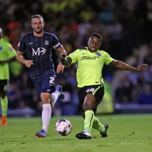 Brighton and Hove Albion Take on Southend United in the 2015 Capital One Cup