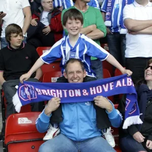 Brighton & Hove Albion: Unforgettable League 1 Title Victory Celebrations at Walsall, April 2011 (Withdean Era): A Sea of Fans Jubilation Brighton & Hove Albion: Unforgettable League 1 Title Victory Celebrations at Walsall, April 2011 (Withdean Era): A Sea of Fans Jubilation