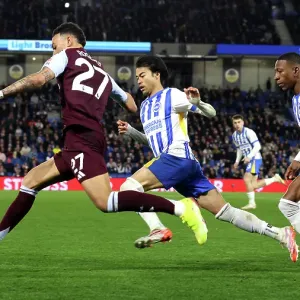 Brighton and Hove Albion v Aston Villa Premier League 02APR25 Brighton and Hove Albion v Aston Villa Premier League 02APR25