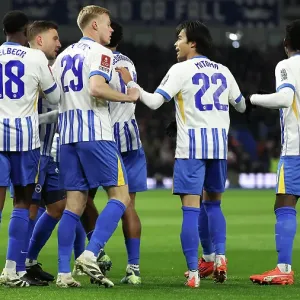 Brighton and Hove Albion v Chelsea FA Cup 5th Round 05FEB25 Brighton and Hove Albion v Chelsea FA Cup 5th Round 05FEB25