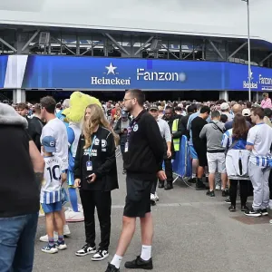 Brighton and Hove Albion v Fulham<br> Premier League<br> 16AUG25