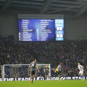 Brighton and Hove Albion v Leicester City Premier League 24NOV18 Brighton and Hove Albion v Leicester City Premier League 24NOV18