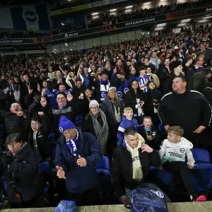 Brighton and Hove Albion v AS Roma Europa League - Round of 16, leg 2 of 2 14MAR24