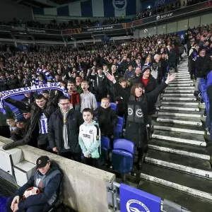 Brighton and Hove Albion v AS Roma Europa League - Round of 16, leg 2 of 2 14MAR24