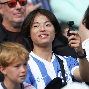 American Express Stadium Print - Brighton & Hove Albion v Roma Match Action American Express Stadium Print - Brighton & Hove Albion v Roma Match Action