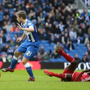 Brighton and Hove Albion vs. Middlesbrough: Sky Bet Championship Showdown at American Express Community Stadium (19DEC15) Brighton and Hove Albion vs. Middlesbrough: Sky Bet Championship Showdown at American Express Community Stadium (19DEC15)