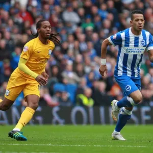Brighton & Hove Albion vs. Preston North End: Liam Rosenior Chases Down the Loose Ball in Sky Bet Championship Action (24/10/2015) Brighton & Hove Albion vs. Preston North End: Liam Rosenior Chases Down the Loose Ball in Sky Bet Championship Action (24/10/2015)