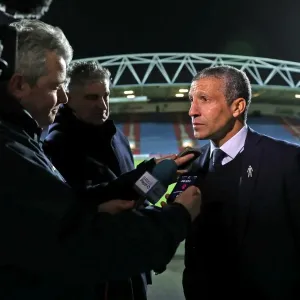 Brighton and Hove Albion vs. Huddersfield Town: EFL Sky Bet Championship Clash at The John Smiths Stadium (02FEB17) Brighton and Hove Albion vs. Huddersfield Town: EFL Sky Bet Championship Clash at The John Smiths Stadium (02FEB17)