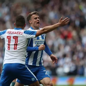 Brighton and Hove Albion vs. Wigan Athletic: A Fierce Sky Bet Championship Clash at the American Express Community Stadium (17APR17) Brighton and Hove Albion vs. Wigan Athletic: A Fierce Sky Bet Championship Clash at the American Express Community Stadium (17APR17)