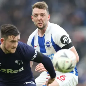 Brighton and Hove Albion vs. Derby County: FA Cup Fifth Round Clash at American Express Community Stadium (16th February 2019) Brighton and Hove Albion vs. Derby County: FA Cup Fifth Round Clash at American Express Community Stadium (16th February 2019)