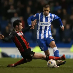 Brighton and Hove Albion vs AFC Bournemouth: Joe Bennett in Action (10APR15) Brighton and Hove Albion vs AFC Bournemouth: Joe Bennett in Action (10APR15)