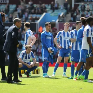 Brighton and Hove Albion vs. Aston Villa: EFL Sky Bet Championship Clash at Villa Park (07MAY17)