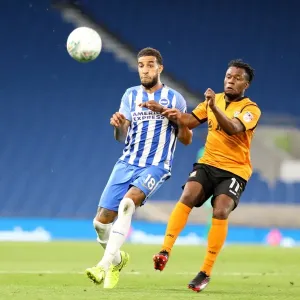 Brighton and Hove Albion vs Barnet: Intense Moment as Connor Goldson Faces Off Against Shaquile Coulthirst in the EFL Cup Brighton and Hove Albion vs Barnet: Intense Moment as Connor Goldson Faces Off Against Shaquile Coulthirst in the EFL Cup