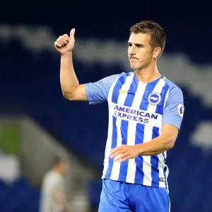Brighton and Hove Albion vs Barnet: Uwe Huenemeier Defends in EFL Cup Clash (22AUG17) Brighton and Hove Albion vs Barnet: Uwe Huenemeier Defends in EFL Cup Clash (22AUG17)