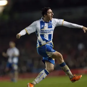 Brighton & Hove Albion vs. Bournemouth: Home Game - January 1, 2014 (Season 2013-14)