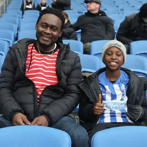 Brighton and Hove Albion vs Burnley: Intense Premier League Clash at American Express Stadium (09DEC23)