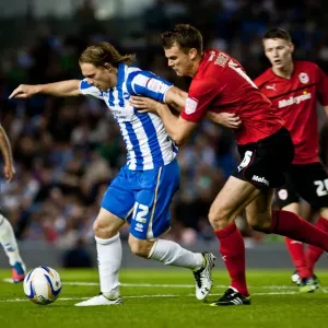 Brighton & Hove Albion vs. Cardiff City: Mackail-Smith and Turner in Action (August 2012) Brighton & Hove Albion vs. Cardiff City: Mackail-Smith and Turner in Action (August 2012)